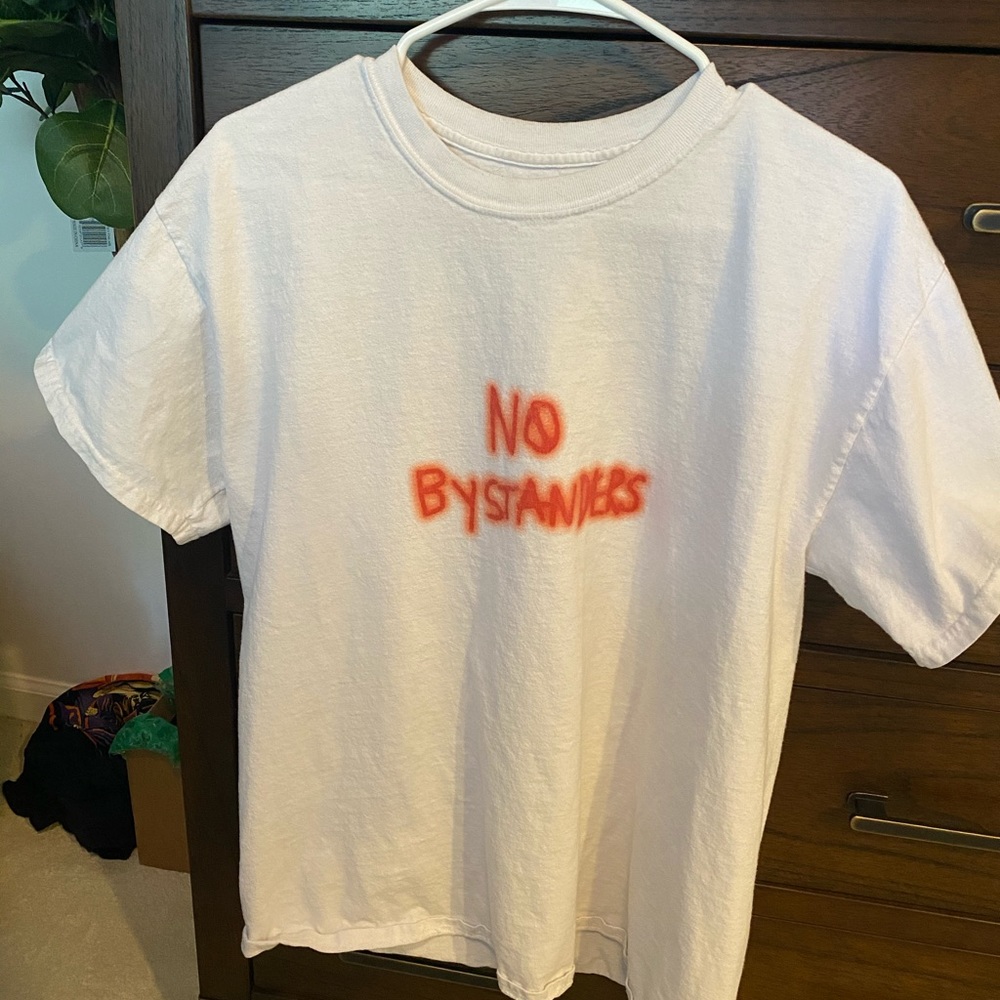 Travis Scott No Bystanders Tee (White)